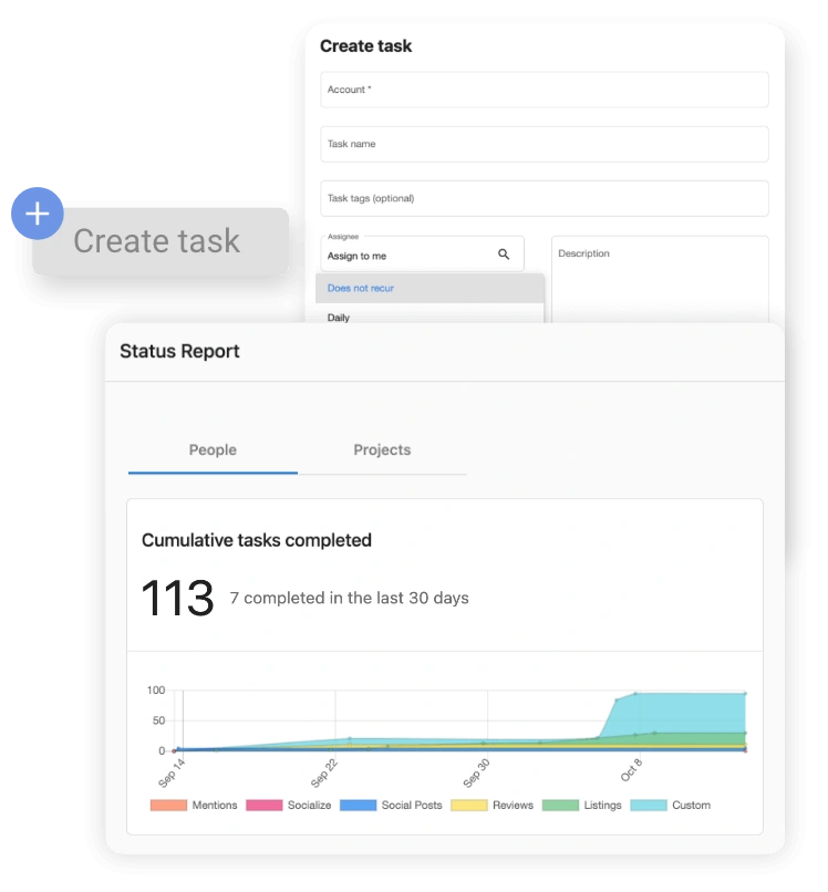 Create-tasks Create task