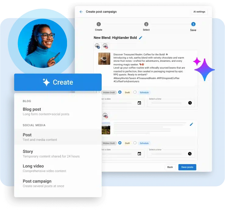 Content Creator AI Content Creator - blog post