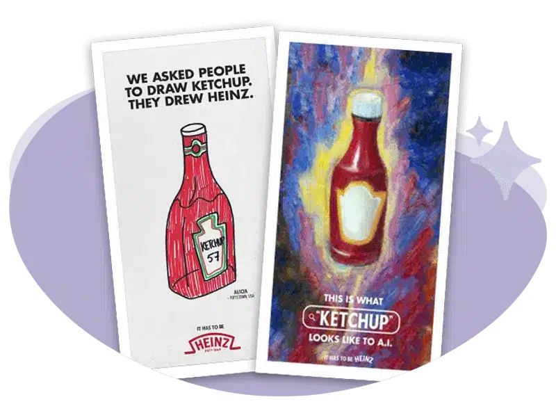 heinz-1.png Heinz leverages AI images for innovative ketchup ads
