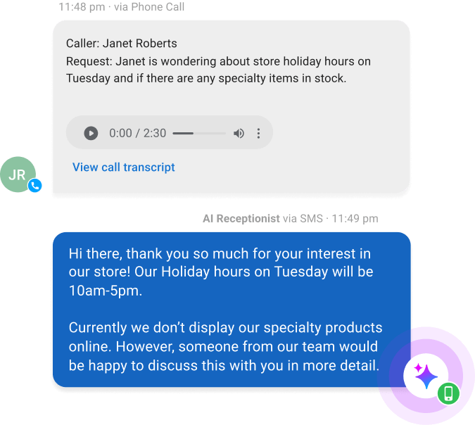 Engage every lead instantly with AI voice and chat img 2 Reliable performance your clients can trust