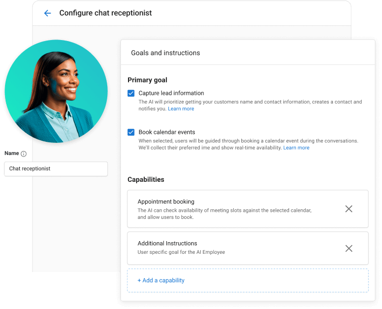 Extend your AI with powerful Custom Capabilities img Reliable performance your clients can trust
