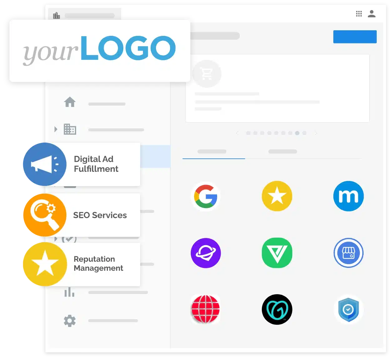 White-label marketplace Vendasta Marketplace of resellable digital products and services