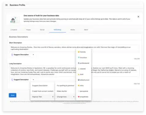 ai-enhanced-business-profiles ai enhanced business profile platform