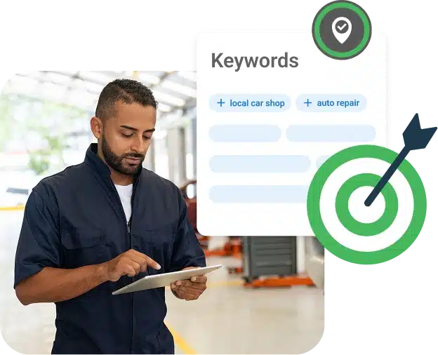 web design seo ai suggested keywords